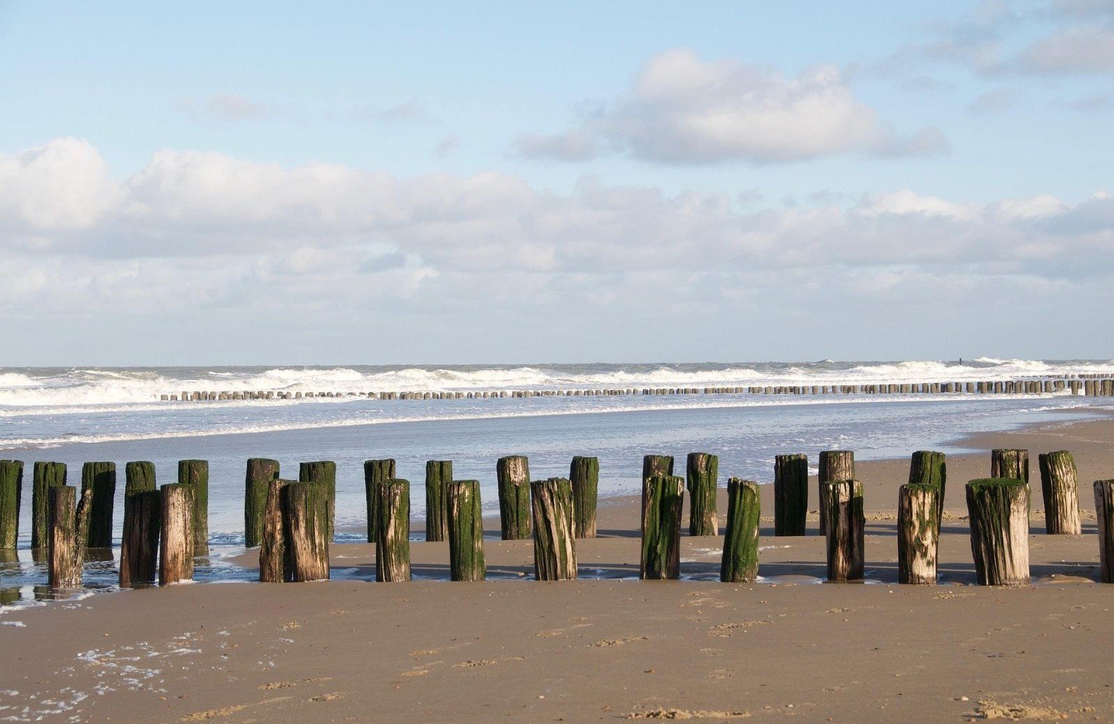 Camping am Meer in Holland