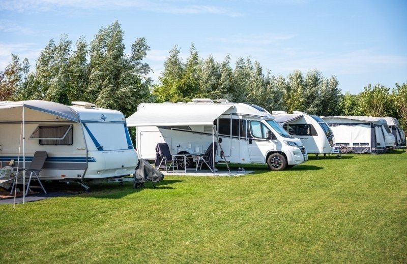 Comfort kampeerplaats